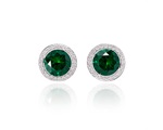 Deluxe Earrings Emerald