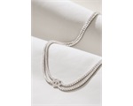 Iconic Tennis Necklace Silver