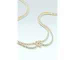 Iconic Tennis Necklace Gold