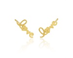 My Love Crawler Earrings Gold