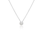 Solitaire Necklace Silver