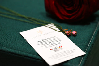 The Rose Necklace - Pink