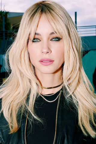 Tennis Bold Necklace Gold