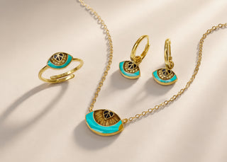 Eye Sea You Necklace Exotic Turquoise