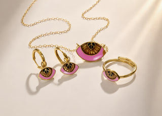 Eye Sea You Ring Sunkissed Pink