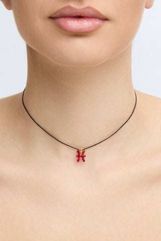 ΙΧΘΥΣ - Enamel Bordeaux