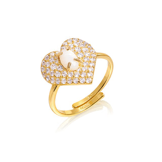 Vintage Love Ring - Moonstone