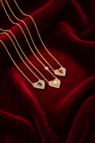 Vintage Love Necklace – Moonstone