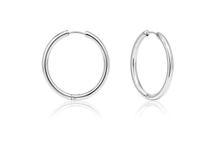 Big Hoops Silver
