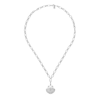 Secret Shell Necklace Silver