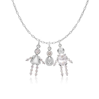 The Girl Child Charm Silver